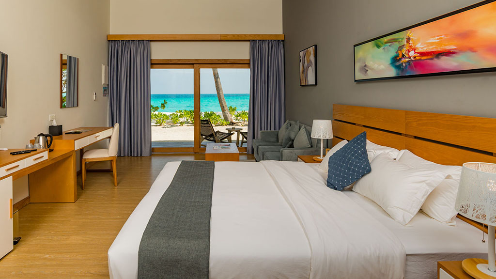 Beach Villa - Interior - Fiyavalhu Resort Maldives Beach Villa - Interior - Fiyavalhu Resort Maldives