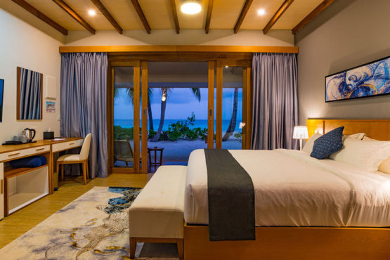 Pool Villa - Interior - Fiyavalhu Resort Maldives