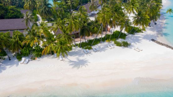 Pool Villas - Beach Exterior - Fiyavalhu Resort Maldives