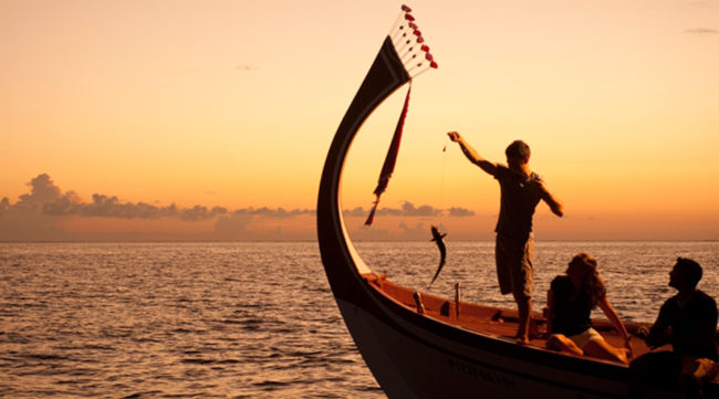 Sunset Fishing - Fiyavalhu Resort Maldives